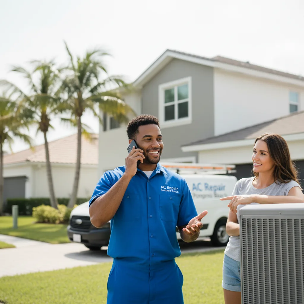 AC Repair Pompano Beach customer support in North Hampton